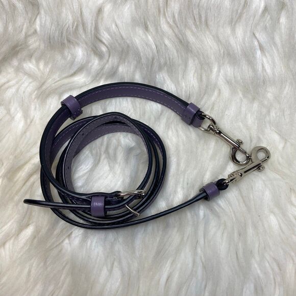Purple Coach Replacement Strap with Sliver Hardware - Picture 6 of 6